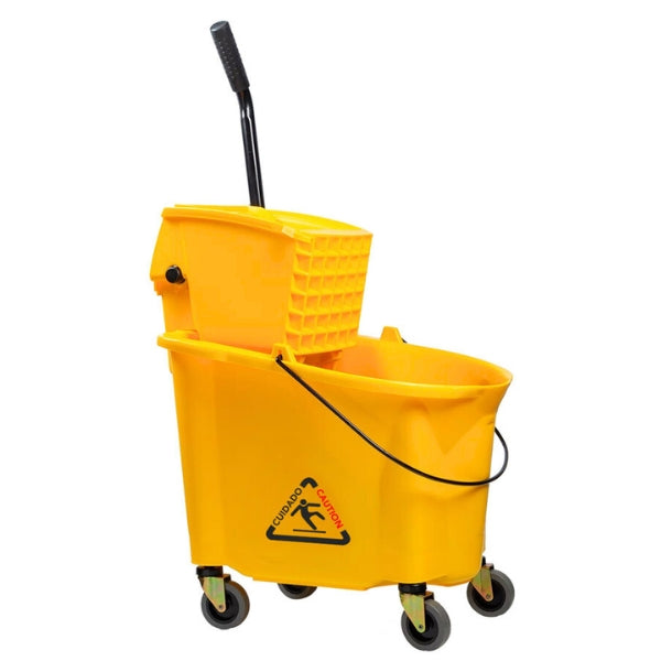 Balde escurridor 28L Amarillo