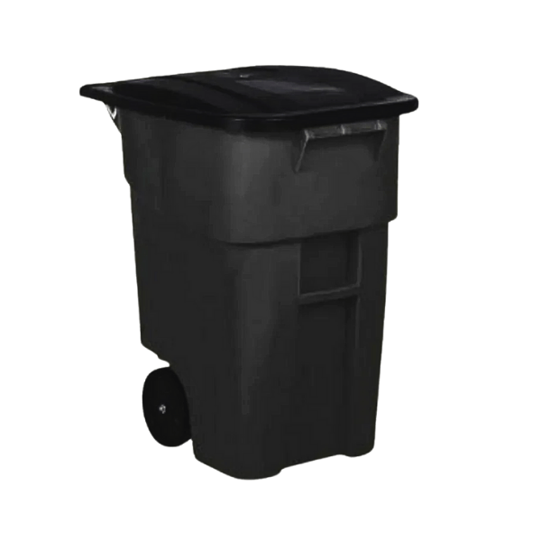 Contenedor Brute con ruedas negro de 189 lt Rubbermaid