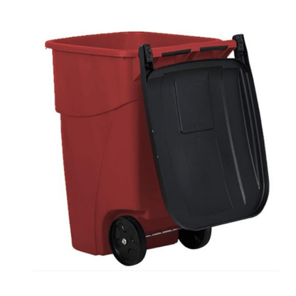 Contenedor Brute con ruedas rojo de 189 lt Rubbermaid